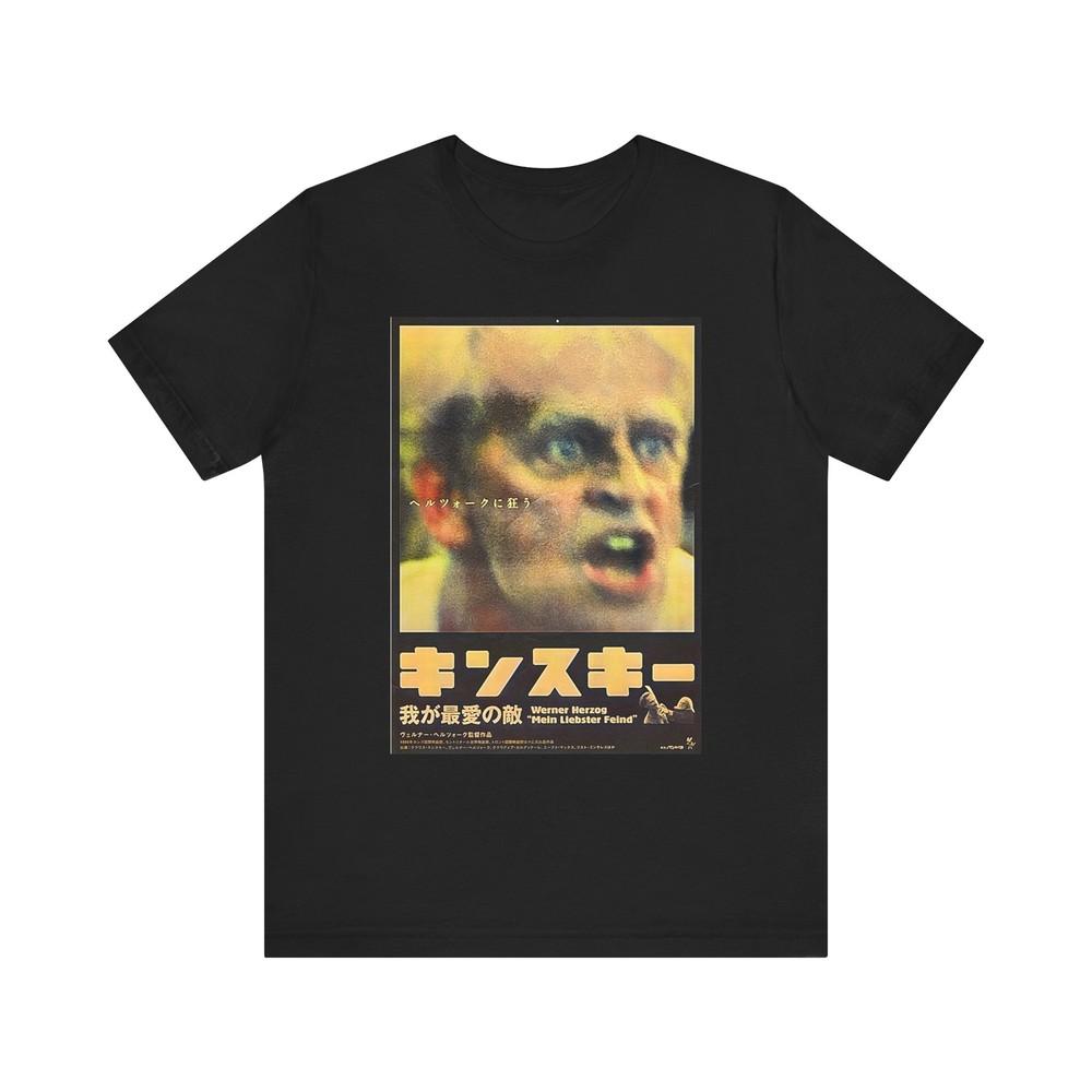 

Klaus Kinski My Best Fiend Chirashi Graphic Print Unisex Jersey Short Sleeve Tee 4XL