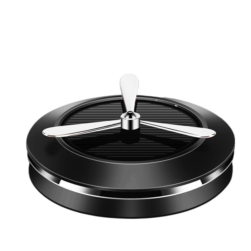 Solar Powered Rotating Vehicle Technological Desk Gadgets Fidget Roller Spinning Top Tip Gyroscope Relieve Stress Relief Toy