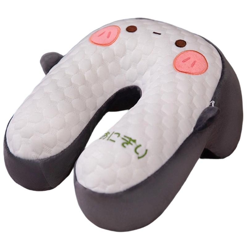 Baby Head And Neck Support U Shape Cushion Memory Foams Neck Pillow For Car Seats Ensuring Safety Comfort During Travel