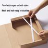 JD Zao A4 Kraft Paper File & Document Storage Boxes (10-Pack)