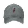 Vintage Barnabus Bear Baseball Caps Unisex Women Distressed Denim Washed Snapback Hat Bike Animals Outdoor Adjustable Hats Cap