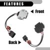 Radiator Engine Fan Control Unit 1TD959455 - Car Radiator Cooling Fan Control Module - for Volkswagen GTI 2.0L 2009-2013 Plastic Metal Black - 1 Pc