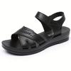 New Style Mom'S Sandals for Outdoor Use, Soft Sole, Comfortable for Middle-Aged And Elderly Women, Flat, Non-Slip Summer Shoes., Women Shoes