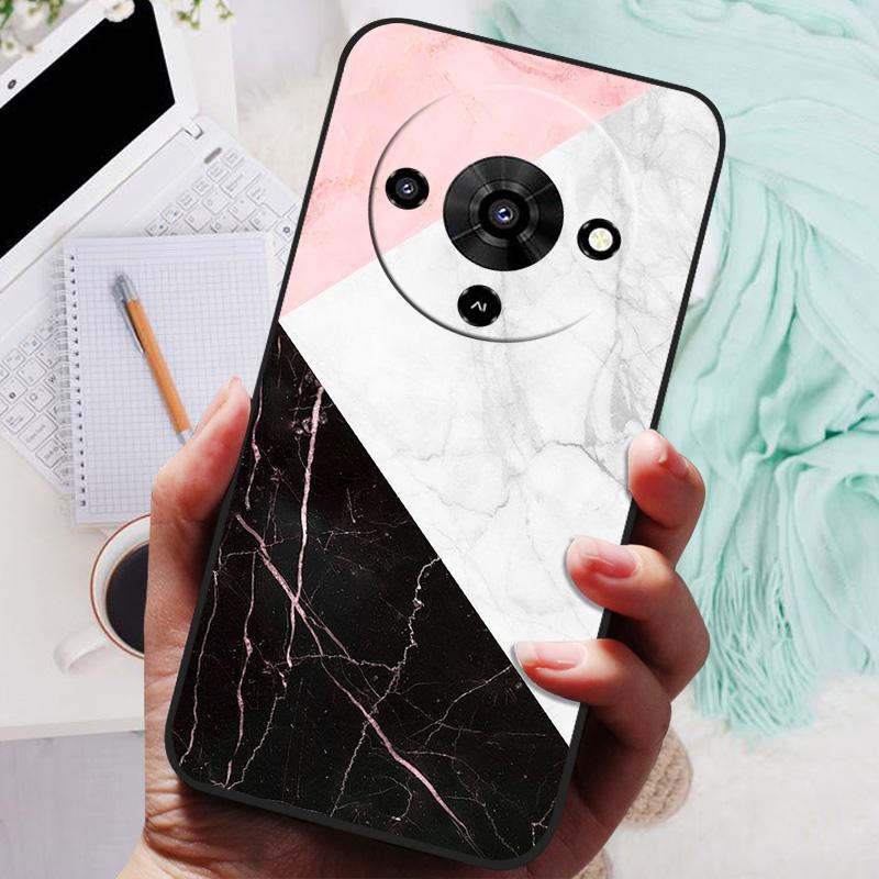 For ZTE Blade A76 5G Z2469N Case TPU Soft Rose Panda Cute Silicone Case Covers For ZTE Blade A76 A 76 BladeA76 5G Phone Cases