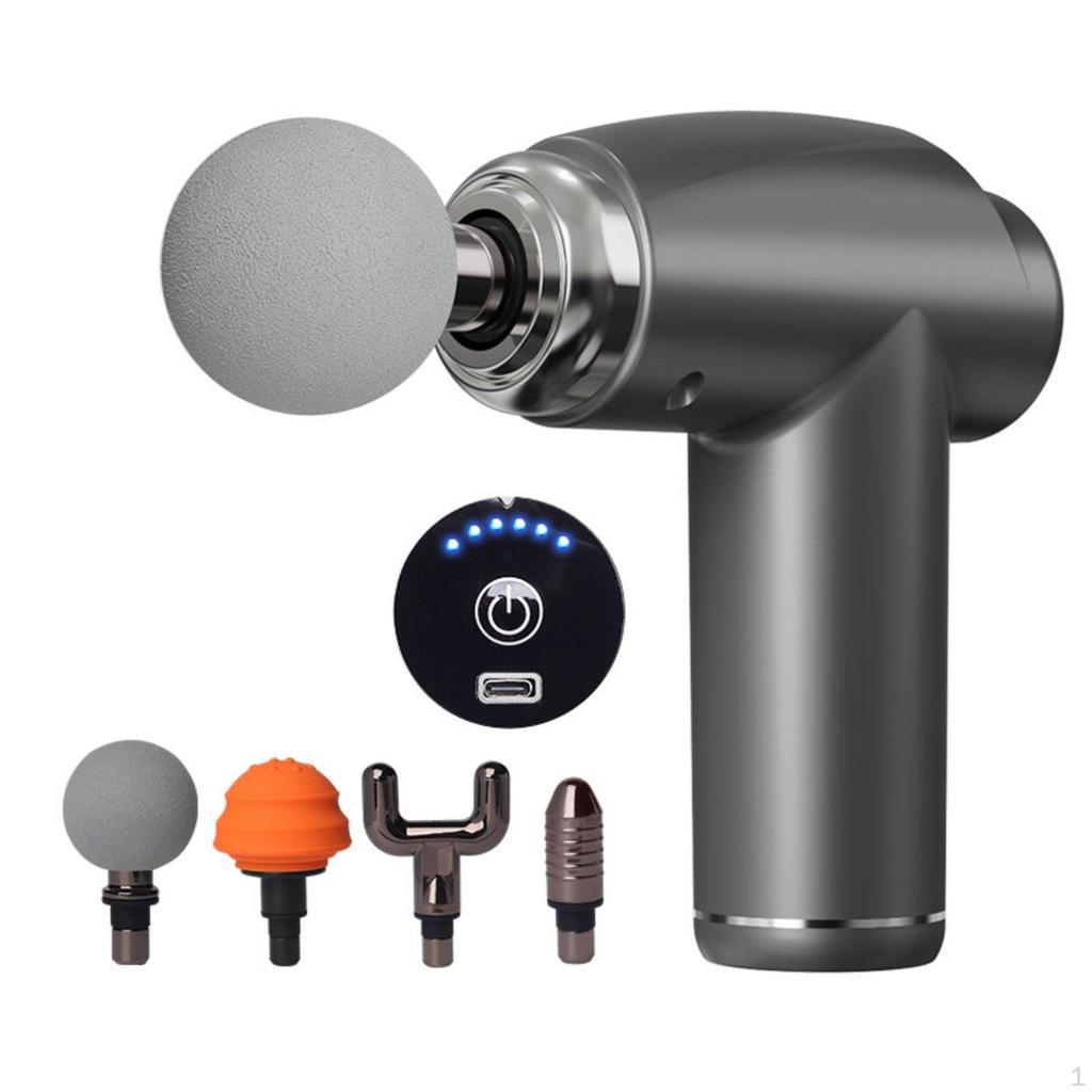 Mini Massage Electric Portable Adjustable Speeds Handheld Percussion for Fitness Enthusiasts,