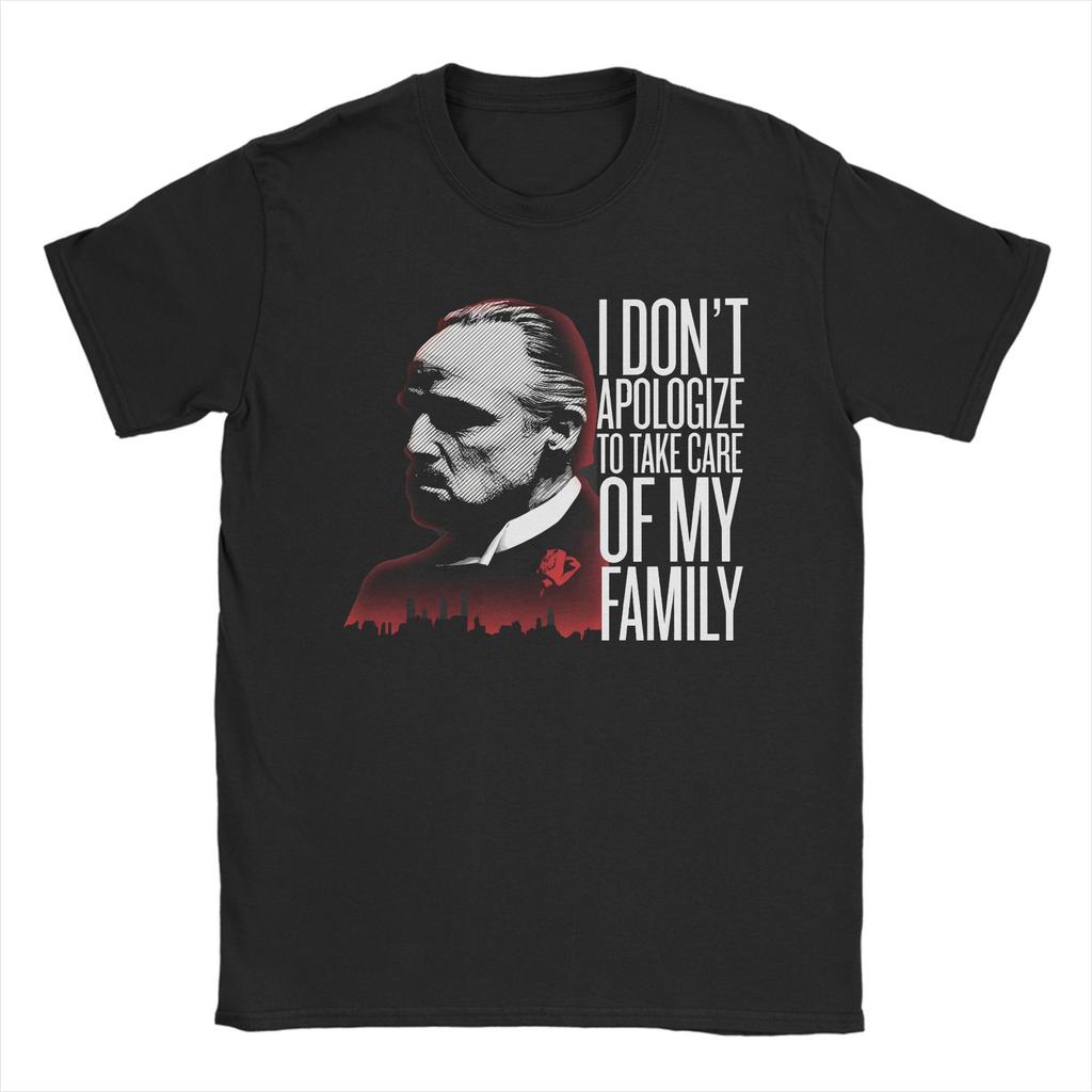 The Godfather T Shirt Summer Cotton T Shirts For Man Popular Print Tee Shirt ShortSleeve Aesthetic Tees