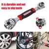 360° Rotating Universal Ratchet Spline Bolts Sleeve Rotation Socket Automotive Use