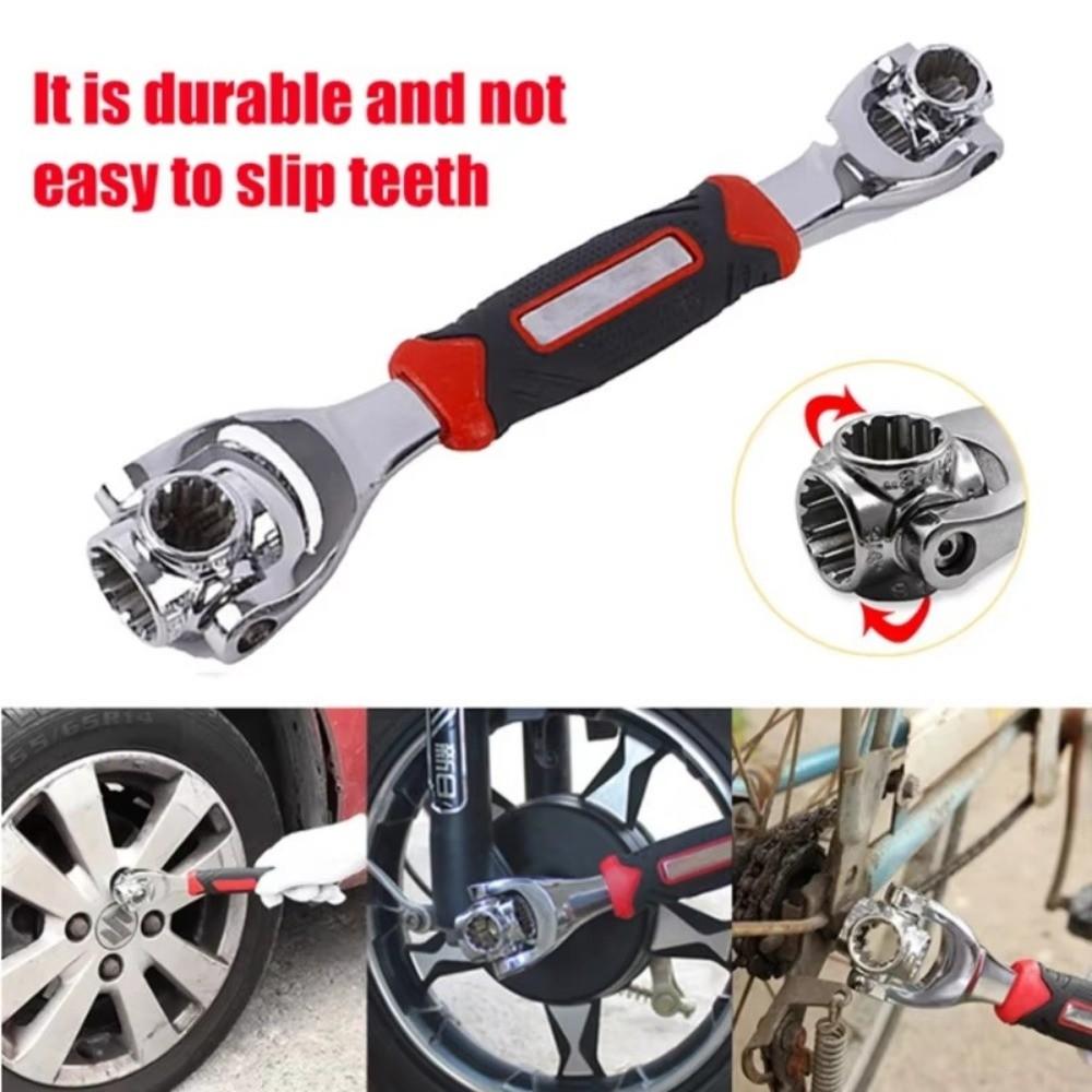 360° Rotating 52-in-1 Socket  Wrench Hand Tools Rotation Socket  Mechanical Repair