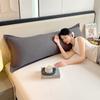 Solid Color Double Couple Body Pillowcase Long Pillow Case Sleeping Pillow Cover for Dakimakura Bed Sofa 48x120/48x150/48x180CM