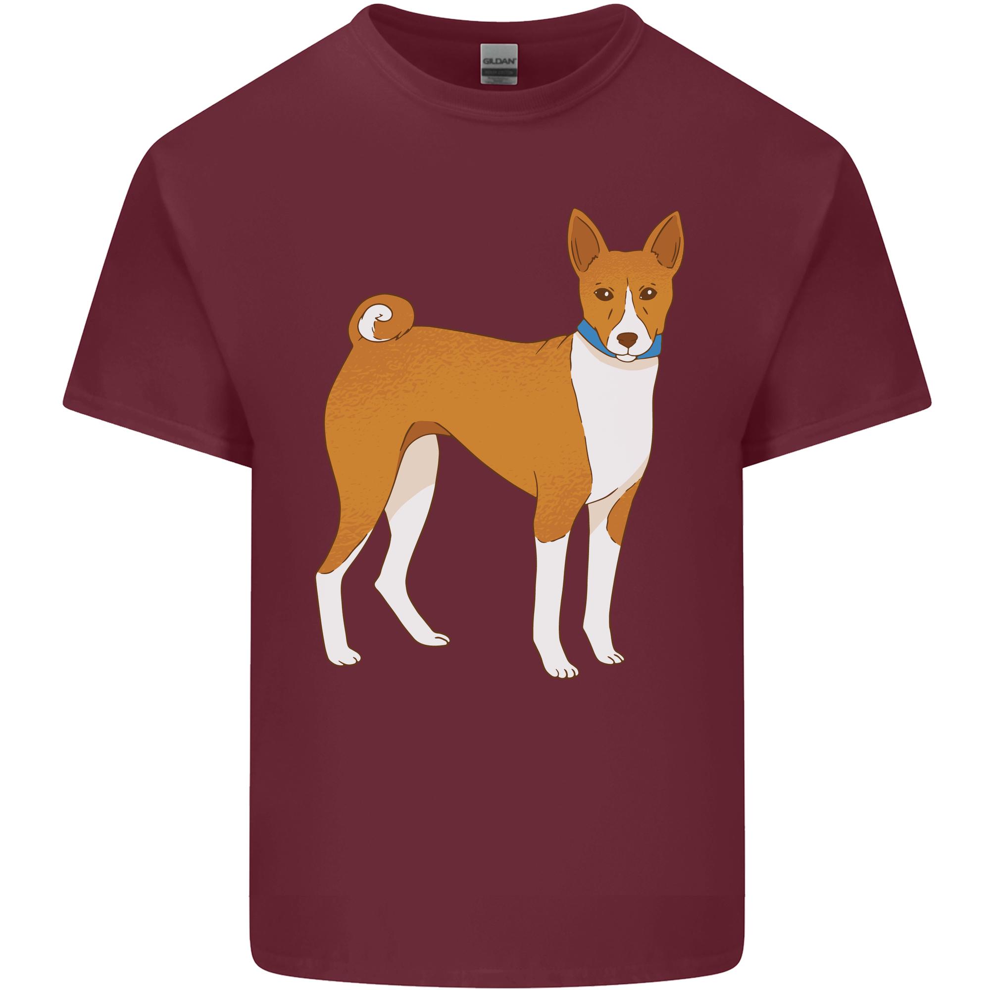 A Basenji Hunting Dog Unisexs Light Cotton TShirt S