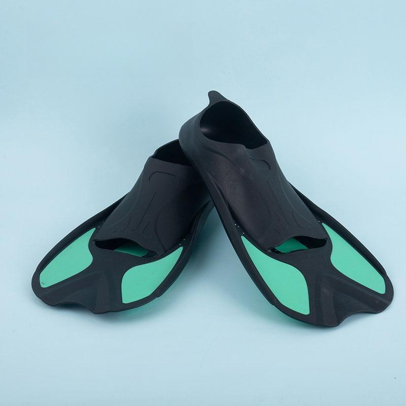 Swimming Training Fins Snorkeling Adult and Children Diving Frog Shoes Short Fins Free Diving