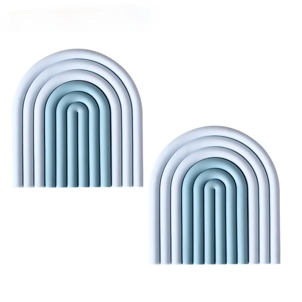 

Подставки под радужные в скандинавском стиле, изоляционные прокладки, коврики под чашки, нескользящие подставки под приборы, домашний декор, кухонные аксессуары As shown