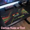 Penrith Panthers Customized Name Text Mouse Pad, Large Desk Mouse Mat Personalized Home Office Present