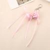 Delicate Ribbon Bows Bag Decoration for Women Fashion Bag Accesories Stylish Keychain Enhancing Your Bag's Style