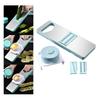 Veggie Mandoline Slicer Shredder Interchangeable Blades Set Potato Grater for Salad Potatoes Cucumber Carrots Ginger