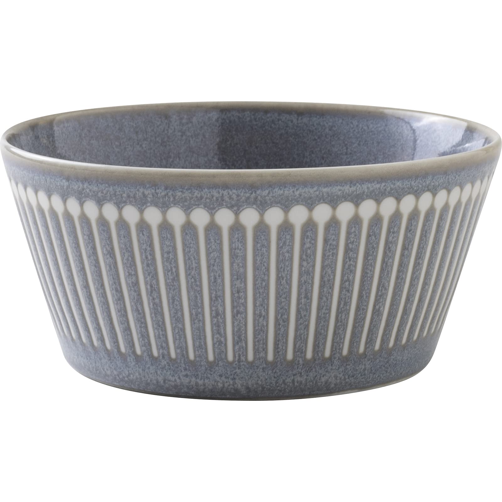 

Minoru Pottery Mino Ware PLANTAREE-Albee- 130-Pack Bowl, Gray