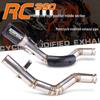 DUKE RC390/DUKE390 Side Exit High Mount Mid-Pipe Stainless Steel Exhaust (2017-2020)
