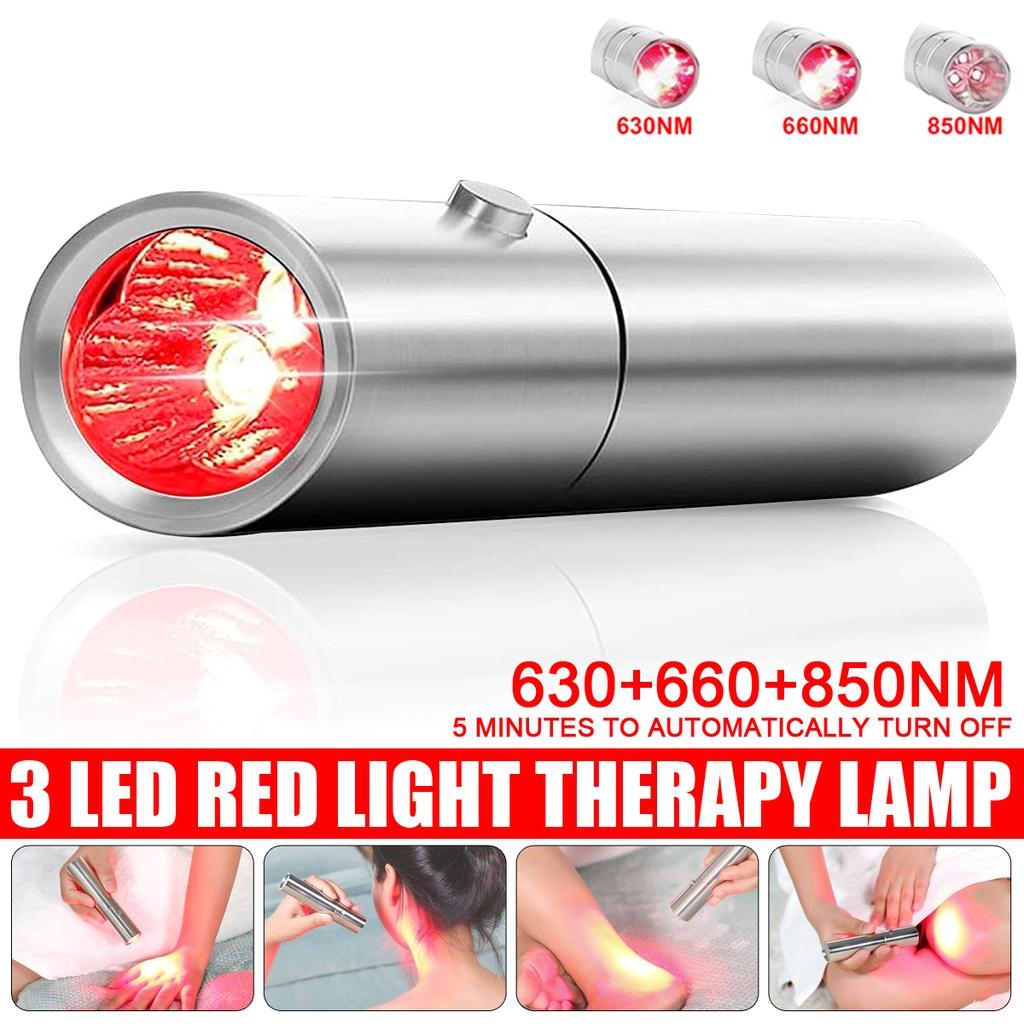 9W Portable Red Light Therapy LED Therapy Pen Infrared Soft Scar Wrinkle Removal Treatment Acne Laser Pen