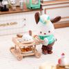 TOP TOY Sanrio Characters Roller Skate Diner Series Box 6 Gachapon Blind Box Figure Soft Vinyl PVC Premium Toy Birthday Present Christmas Gift