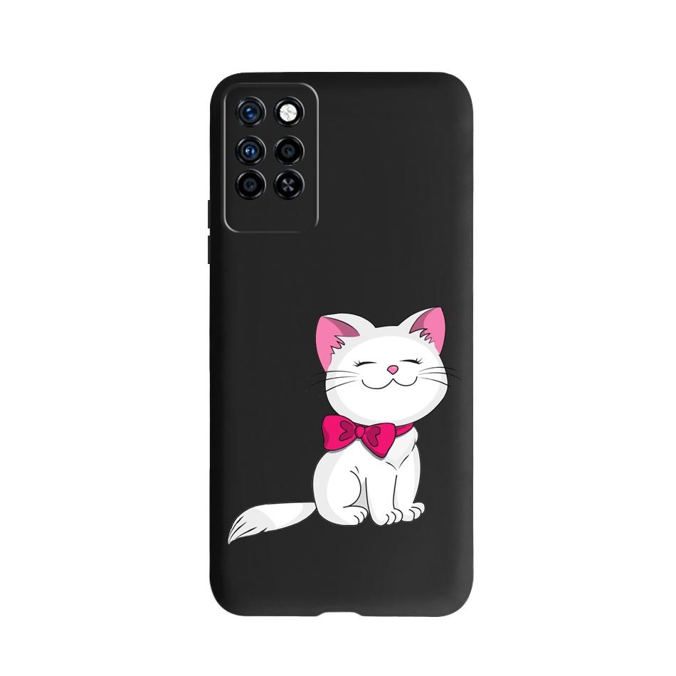 Süße Hülle Für Infinix Note 10 Pro NFC X695C X695 Handyhülle Schwarzes Silikon Weiche Hülle Für Infinix Note 10 Funda Note10 Pro 6.95"