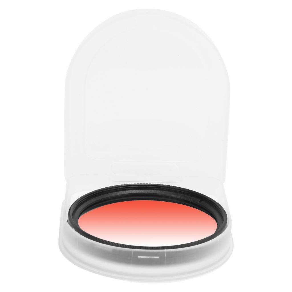 Junestar 58mm Gradient Filter Multilayer Coating Waterproof Gradual Colour Lens Filter for Canon