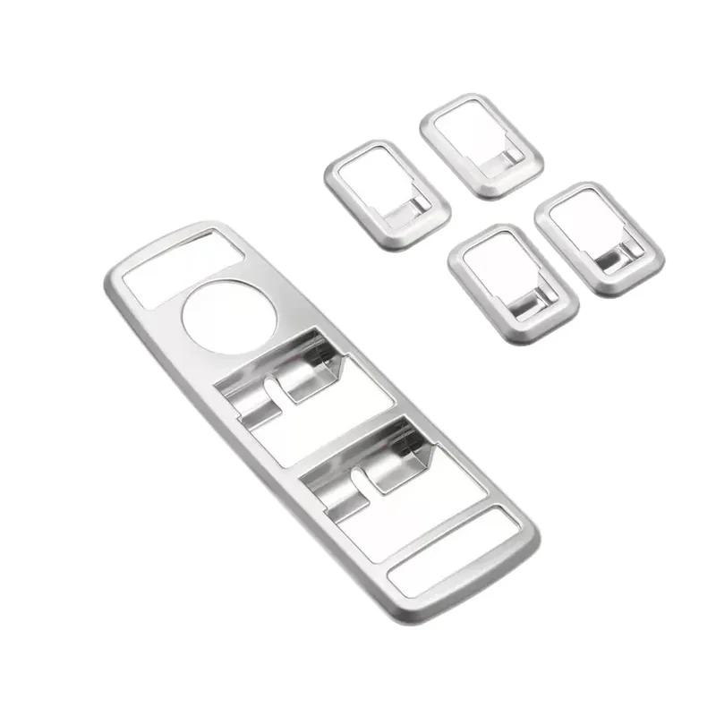 For Mercedes For A B C CLA CLS E GL GLA GLK Class W176 W204 C117 C218 W212 X166 X156 Silver Window Lift Switch Button Panel