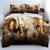 Impressão 3D L-O Senhor dos Anéis H-O Hobbit Confortável Capa de Edredom Fronha Conjunto de Roupa de Cama Decoração de Quarto Infantil Têxtil para Casa