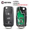 KEYYOU 434MHz ID48 Chip 5K0837202AD Car Remote Key for Volkswagen GOLF PASSAT Tiguan Polo Jetta Beetle Hella