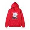 Hunter X Hunter Killua Anime Hoodie Vertical Japanese Letter Print Casual Long Sleeve Pullover Sweatshirt