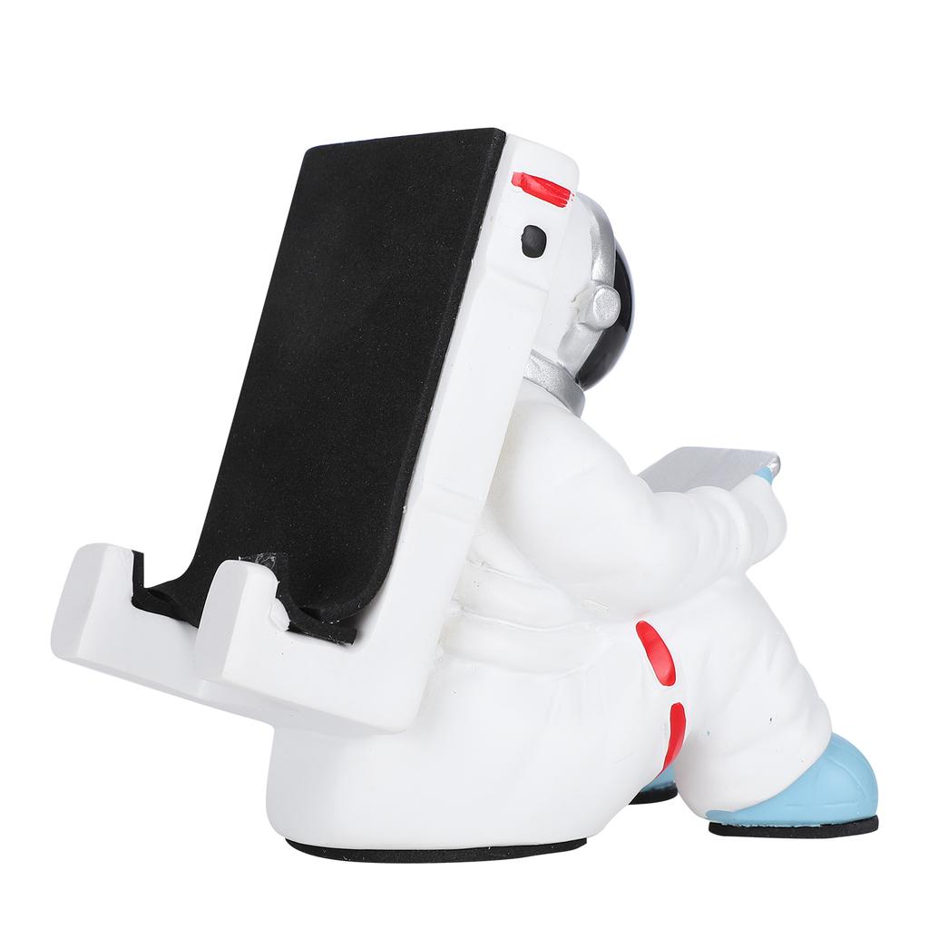 MultiFunction Mobile Phone Stand Resin Astronaut Figurine Statue Desktop Phone Bracket