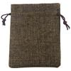 Dice Bag, 10pcs 93mm*125mm Jewellery Bags Burlap Pouch with Drawstring for Jewellery Tarot Dice Gift Packaging Bags