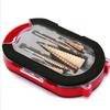 6PCS Hss Step Drill & Saw Drill Bit Set Cone Hole Cutter Taper Metric Titanium Coated Metal Hex Core Drill Bits