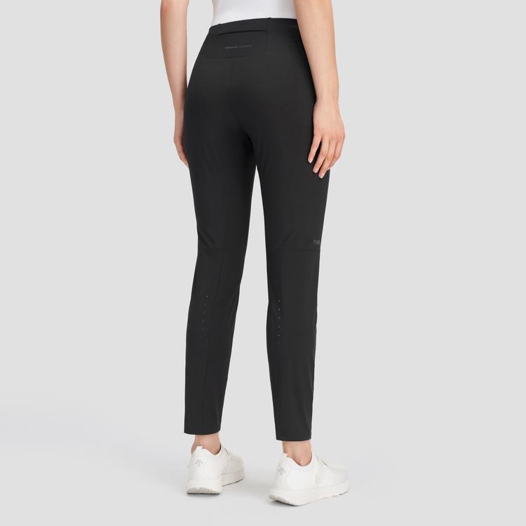 Descente Sports Lifestyle Series Mid-Rise Slim Fit Elastic Sports Long Pants Women bottoms D4232RPT02