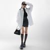 Black PU Leather Mini Skirt Women Side Zipper High Waist Sexy Package Hip Skirt Y2K Street Fashion