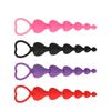 Heart Beads Soft Anal Plug Anus Toys Big  Balls Silicone G-Spot Stimulating Butt Plugs Adult Sex  Couple Sexy