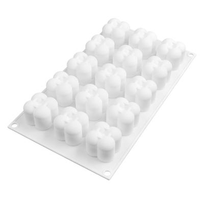 Stampo in Silicone Stampo per Torta Mousse da Forno 3D Stampo per Decorazione Torta Dessert Strumenti da Forno per Cucina