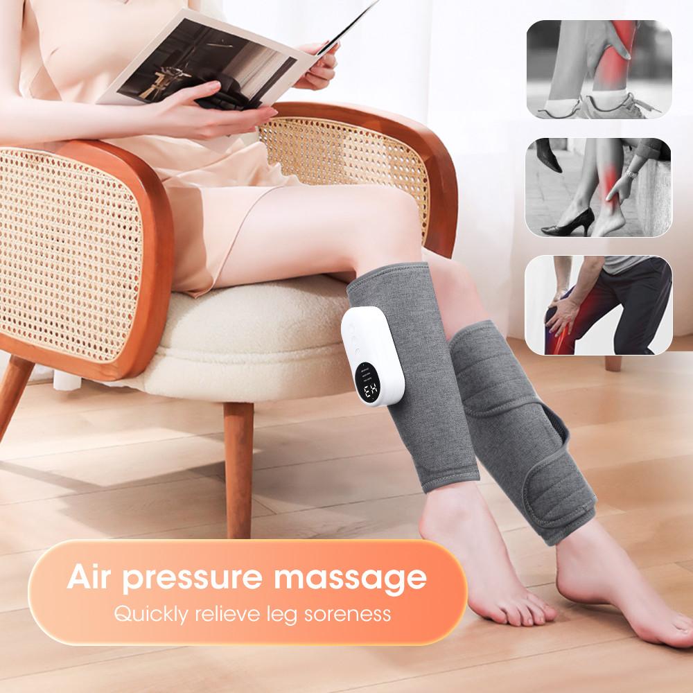 360° 3 Modes Foot Calf Muscle Relaxation Therapy Equipment Electric Airbag Calf Massager Air Compression Leg Massage Machine