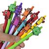 12 Stück Baustein-förmiger Kugelschreiber, Niedlicher Zahlen-Baustein-Stift, mit Schwarzer Tinte, Lustiges Kreatives Schreibwerkzeug, Neuartige Schreibware für Schüler,
