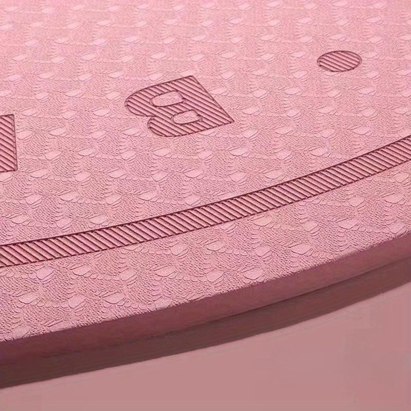 1pc (2.36in/3.15in) ThicknessTPE Jump Rope Mat, Durable Non-Slip Fitness Exercise Ma Suitable  Fitness Training, Body Workout