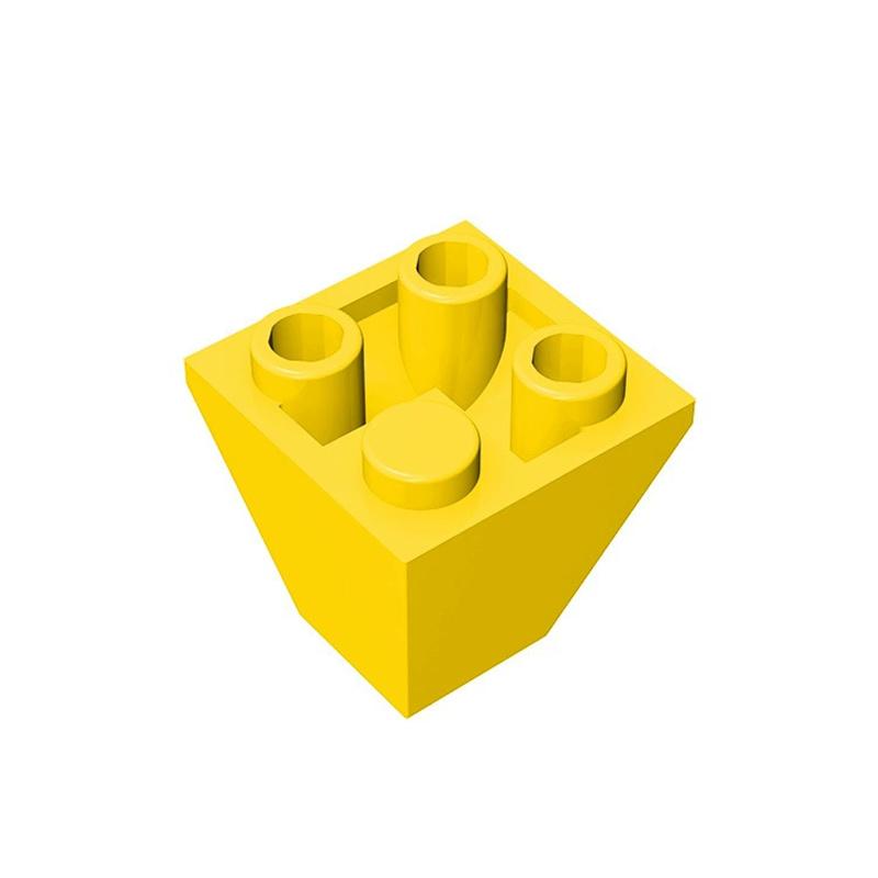 50g/49PCS 3676 Slope Inverted 45° 2x2 Double Convex Block Moc Compatible with Brick DIY Children's Toy