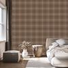 Brown Checkered Wallpaper Brown, Rust, and Orange 50x1000
