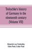 Kniha Treitschkes History Of Germany In The Nineteenth Century Volume Vii by Cedar Paul - Paperback