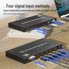 4K HDMI Seamless Splicer: 1 Input, 4 Output Split Screen Monitor with 2x2 Four-Port, USB & SD Video Player
