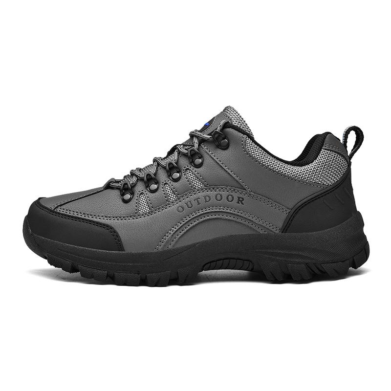 38-49 Men's Shoes In Winter Low Outdoor Hiking Shoes Thick Sole Climbing Hiking Shoes Snow Bootses