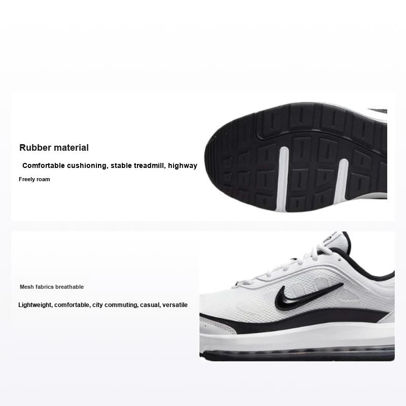 Nike Air Max AP White Black Men Sneakers Bright-Crimson CU4826-100