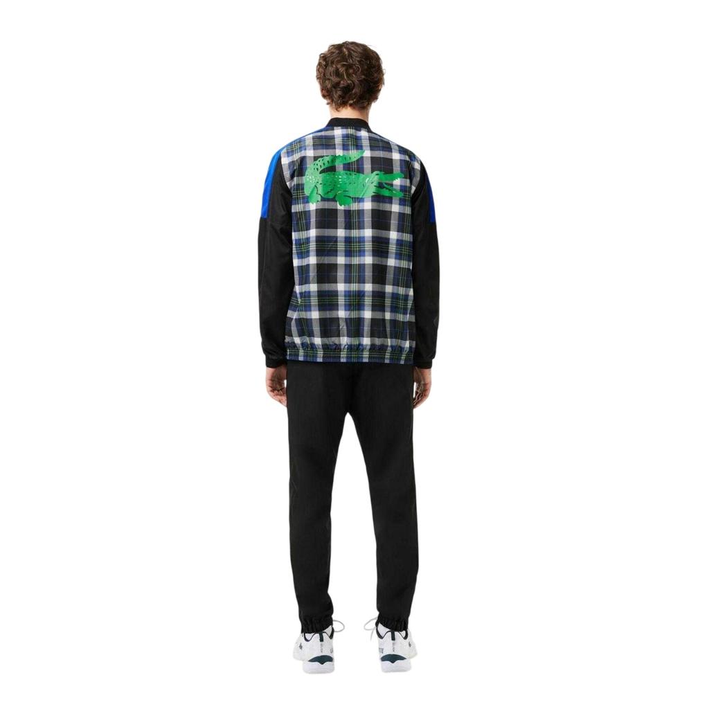 Lacoste Mens Check Plaid Tracksuit