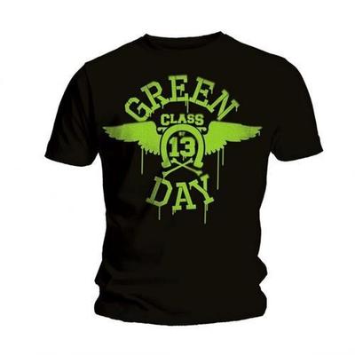 Green Day Unisex Volwassen Neon T-shirt