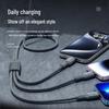 120W Gold-Braided 3-in-1 Super Fast Charging Cable | Apple MFI & Type-C Compatible