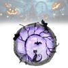 Halloween Garland Flower Decoration Front Door Home Furnishing Party Wreath
