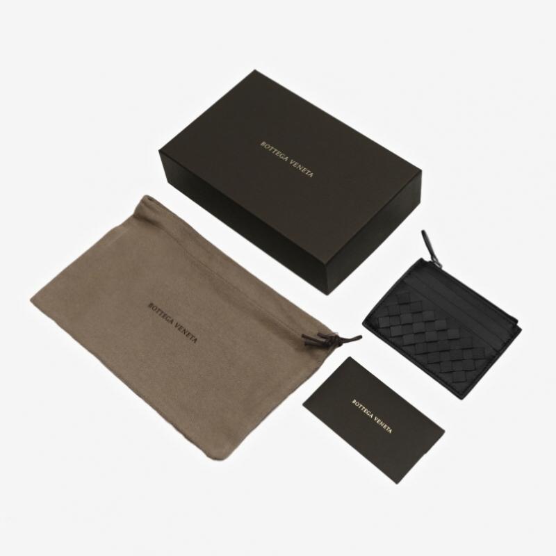 Bottega Veneta Intrecciato Zip Card Holder 367004 V3un1 1275